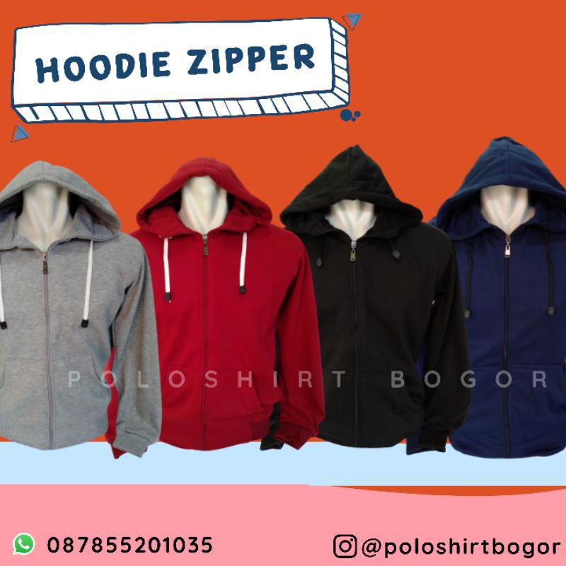Hoodie Zipper Cotton Fleece