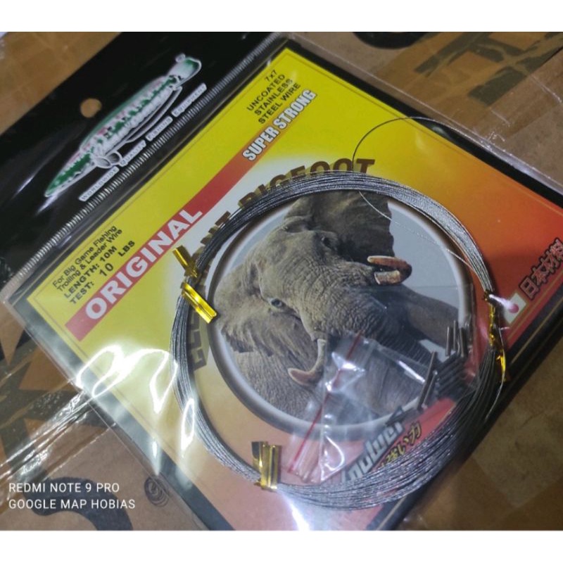 wire ikan toman gajah 7*7 30,40,50 lbs