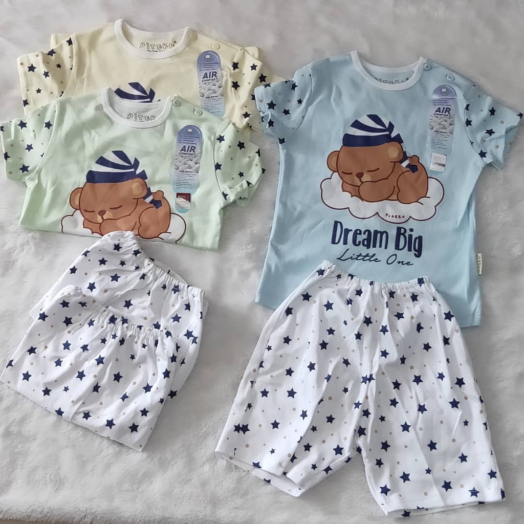 Baju bayi Piteku/stelan bayi laki-laki/Baju bayi cowok/pakaian bayi