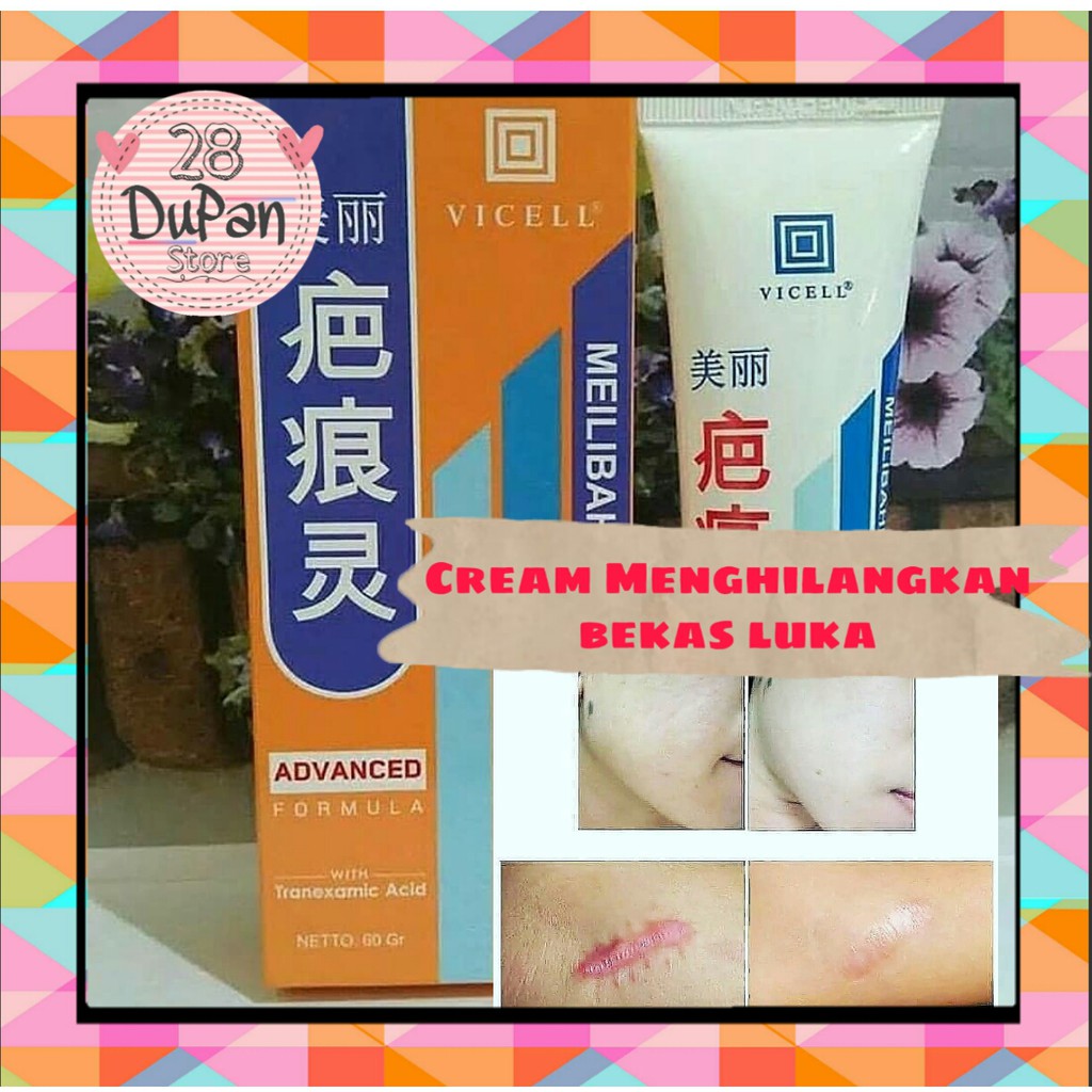SALEP PENGHILANG BEKAS LUKA | MEILIBAHENLING MENGHILANGKAN LUKA LAMA [BPOM/ORI]