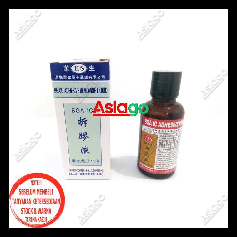 

TERMURAH CAIRAN PENGHANCUR LEM IC BGA 30ML !!!