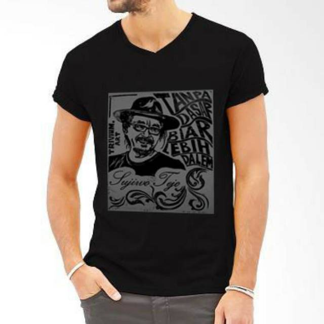 Kaos Cukil Kayu Simbah Tejo