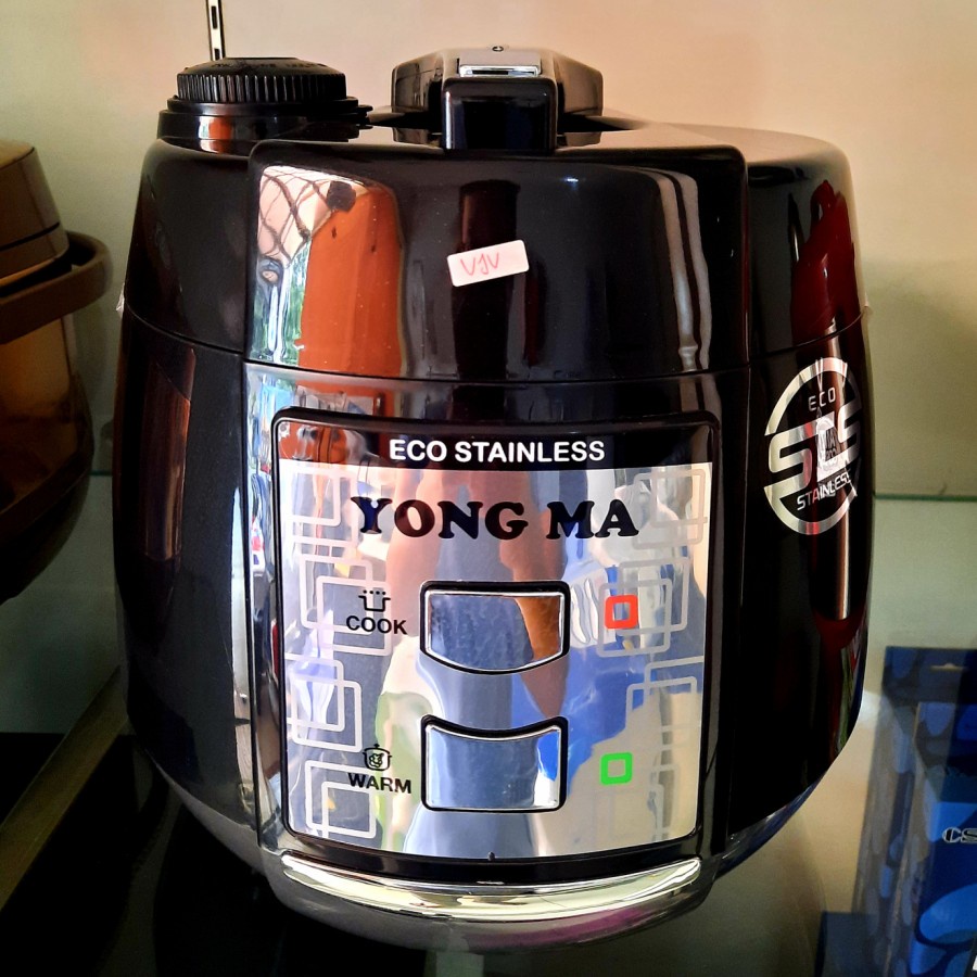 Yong Ma SMC 4053 | Rice Cooker Penanak Nasi Magic Com Magikom Magiccom Mejikom Megic Yongma SMC-4053 Stainless Garansi Resmi