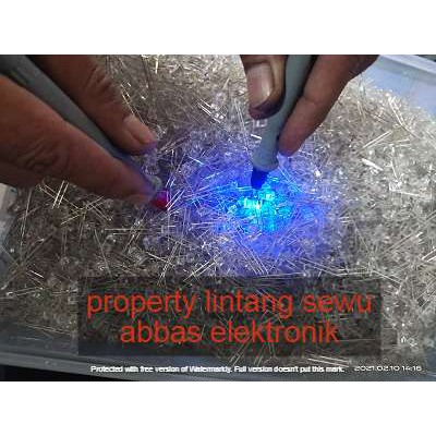 10 PCS LED BIRU 5MM