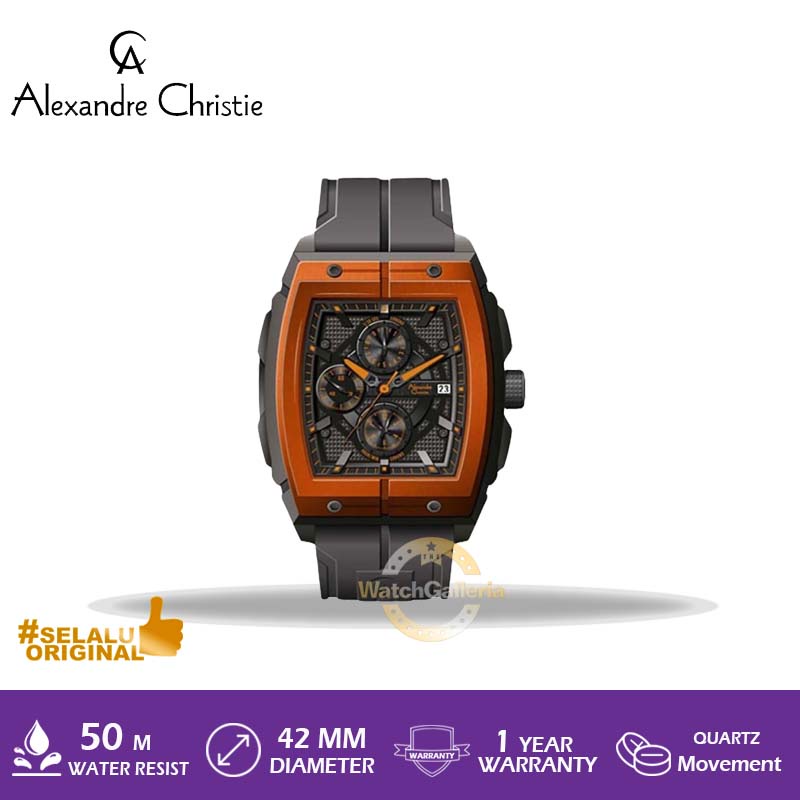 Jam Tangan Alexandre Christie AC 6598 MC RIPBAOR Original Murah