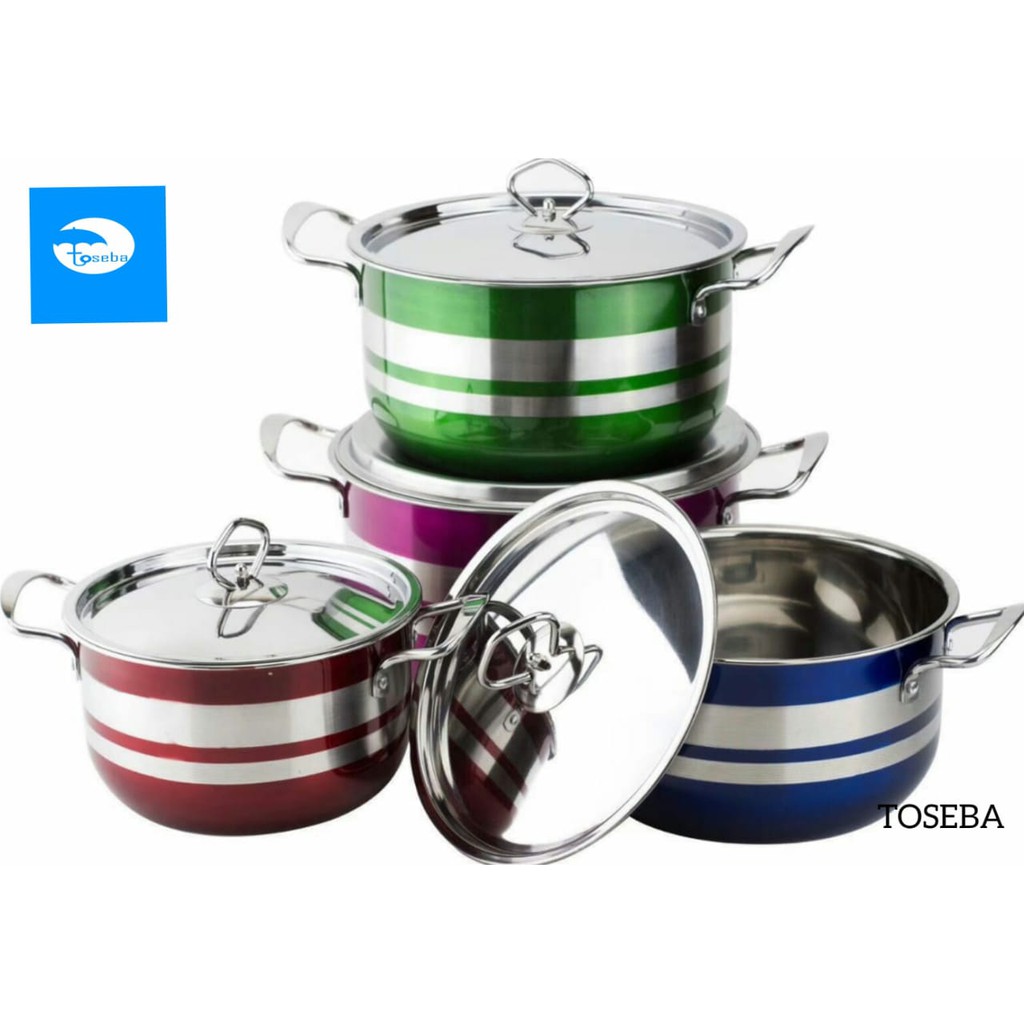 panci warna warni jeho 8 cookware | Shopee Indonesia