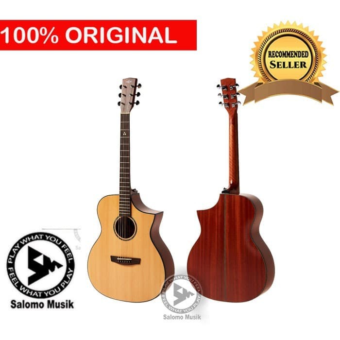 Gitar Akustik Acoustic Elektrik Electric Hex F300CE G