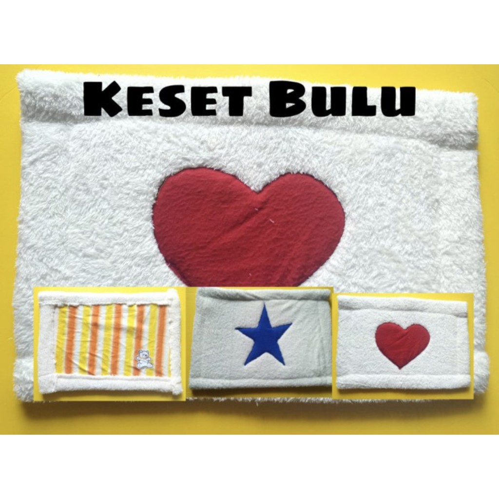 KESET BULU LEMBUT /1pcs KESET KAKI / KESET KAMAR