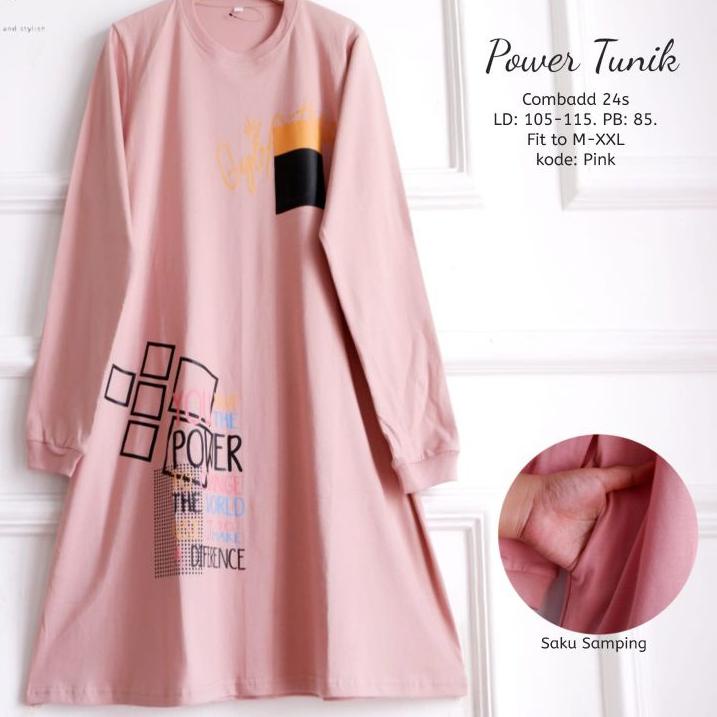 Muraaaahh.. Tunik Bahan Kaos Terbaru Jumbo Import Muslim. Tunik kekinian original by Kalalova. Power