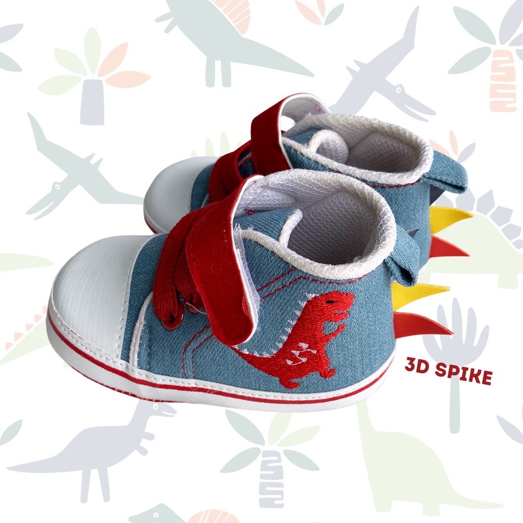 sepatu anak bayi baby newborn 0 12 bulan 1 tahun DINO JEANS PREWALKER