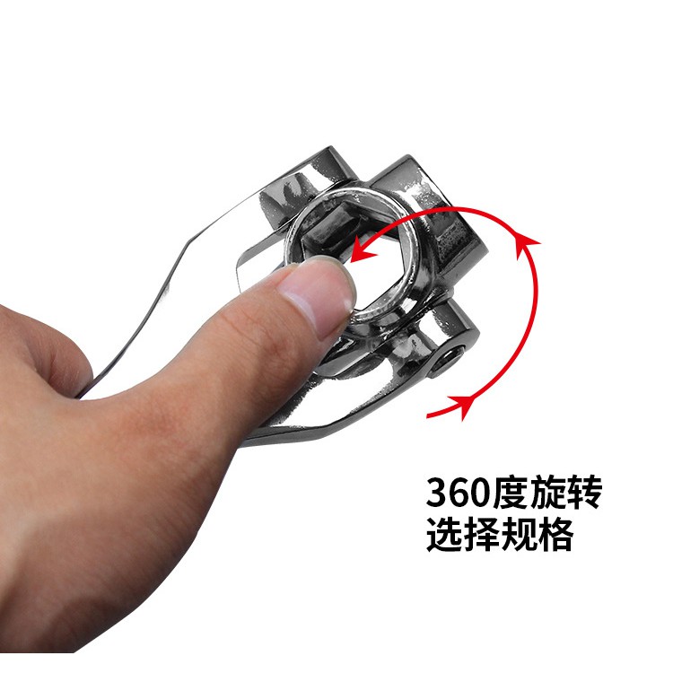 Kunci Ring Pas Universal / Kunci sok set / perkakas kunci pas Multi Tool 360°