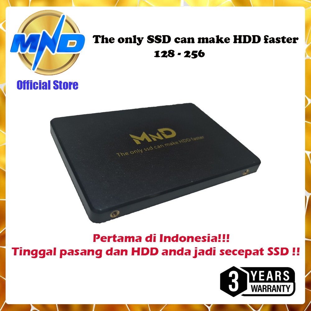 New SSD MND Gold 128GB - 256GB SSD MEMPERCEPAT HDD ANDA