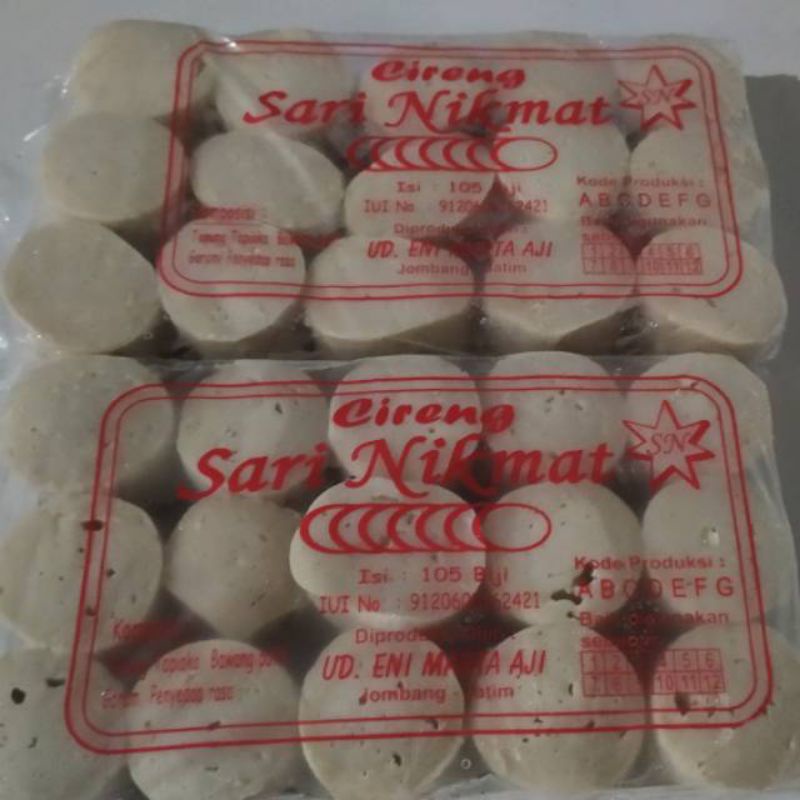 Free Packing Bubble Sari Nikmat / Praja Cireng Koin Rasa Bawang