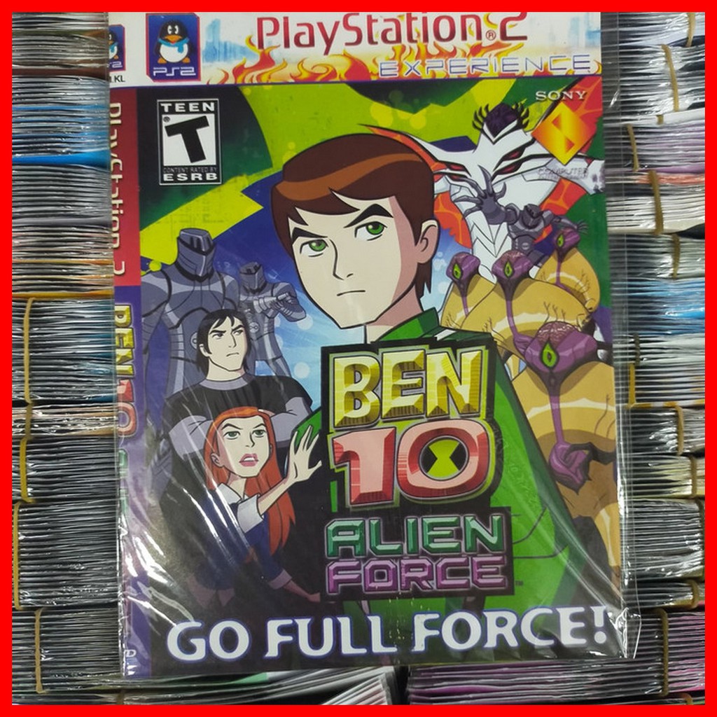BELI 5 GRATIS 1 KASET PS2 BEN 10 ALIEN FORCE