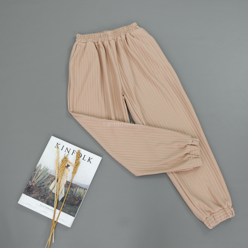 (MGA) CELANA KULOT KALIFA KNIT BAWAHAN PANTS JOGER