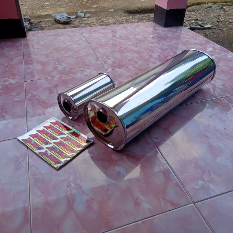 TABUNG STANDAR KNALPOT DEPAN BELAKANG MOBIL KIJANG GRAND,KAPSUL,LGX,LSX,CRISTA