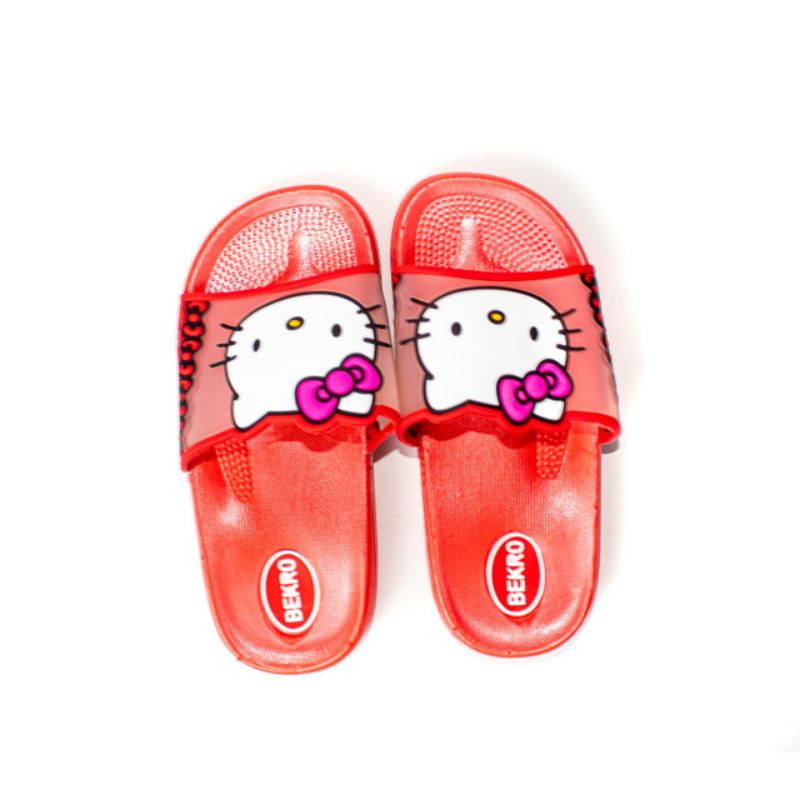 Sendal Anak Wanita Sandal Selop Anak Hello Kitty