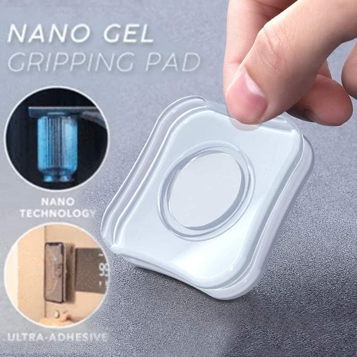 Holder Magic Gel Pad Perekat Nano gelpad Serbaguna Phone Holder HP