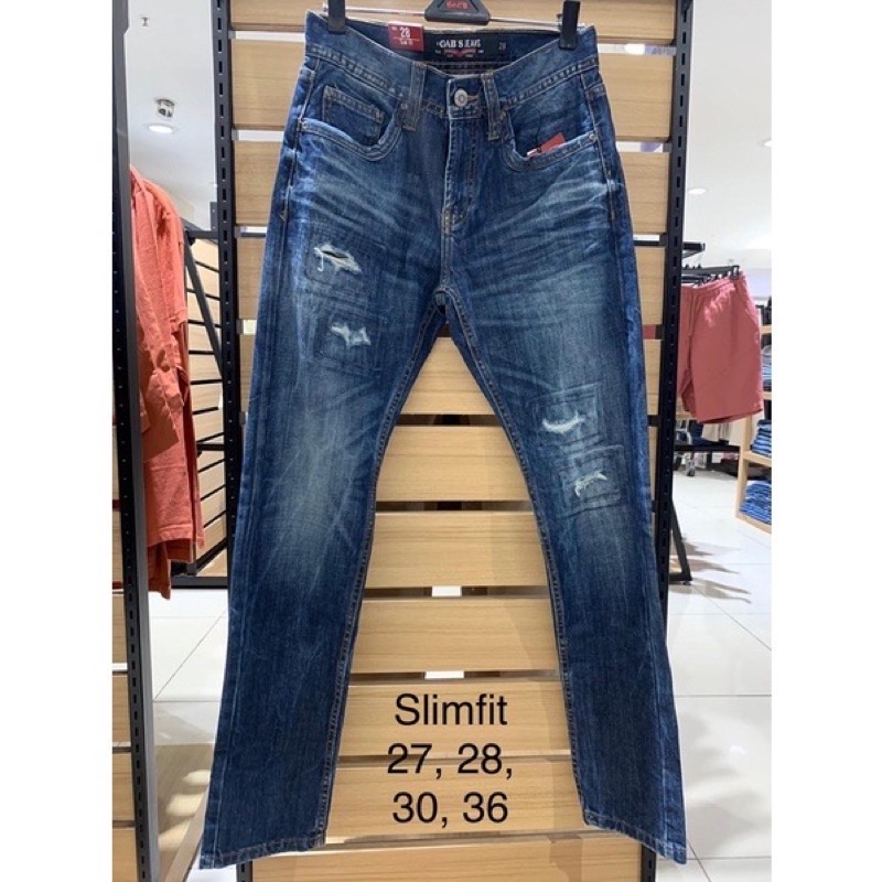 CELANA JEANS PRIA Brand Gab’S Original (27,28,30,36)