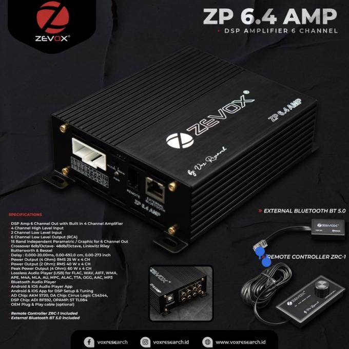 roger rogers roger's RA435.6DSP Processor Dsp Audio Mobil Bagus Murah