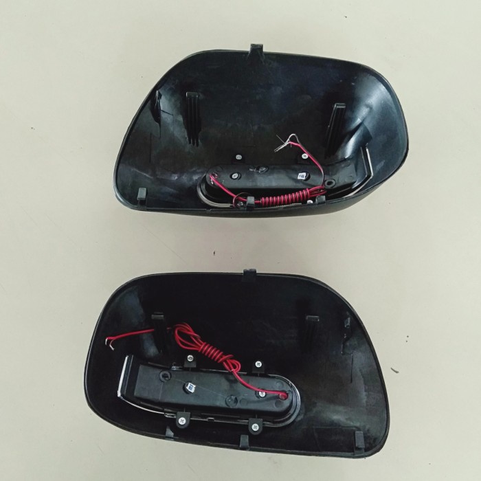 COVER SPION + LAMPU SEIN HITAM DOFF MOBIL TOYOTA AVANZA VVT-I 2005-2011