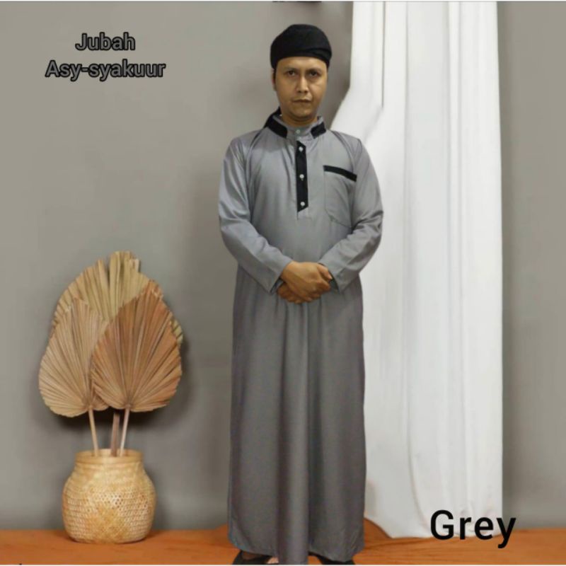 Jubah Pria asdf baju tob muslim jubah polos gamis pria katun toyob jubah as-syakur