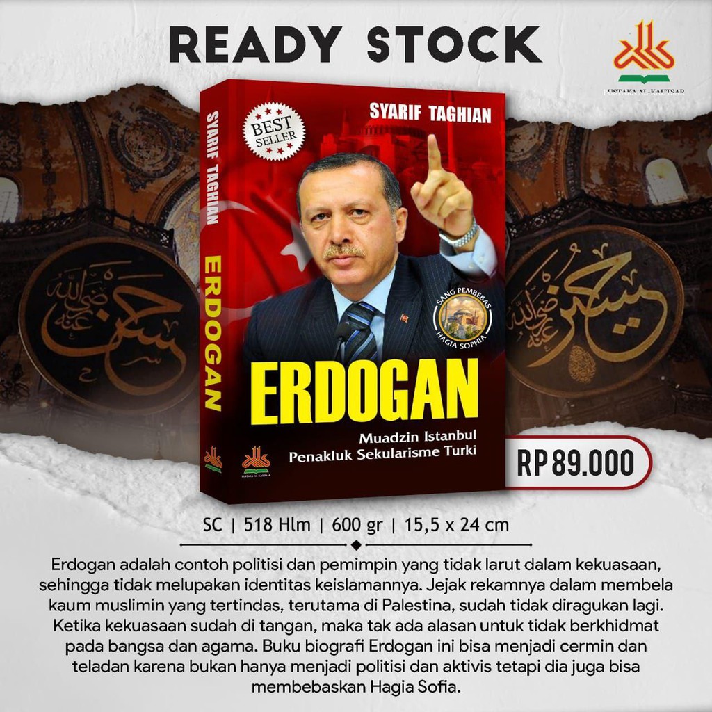 ERDOGAN Muadzin Istanbul Penakluk Sekularisme Turki - Soft Cover