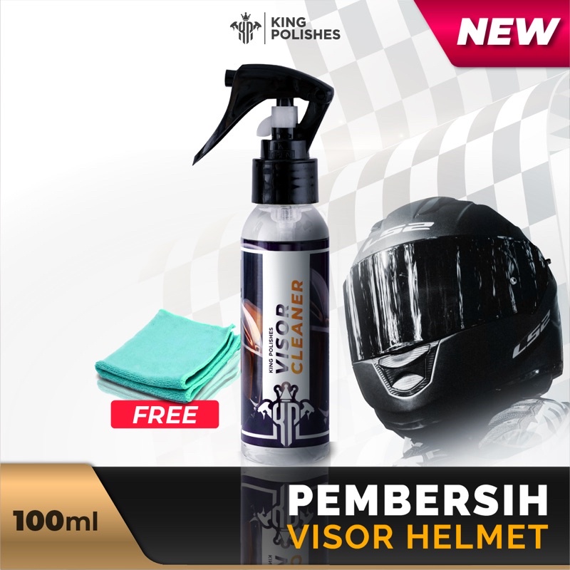 KING POLISHES Visor Cleaner Pembersih Visor Helm