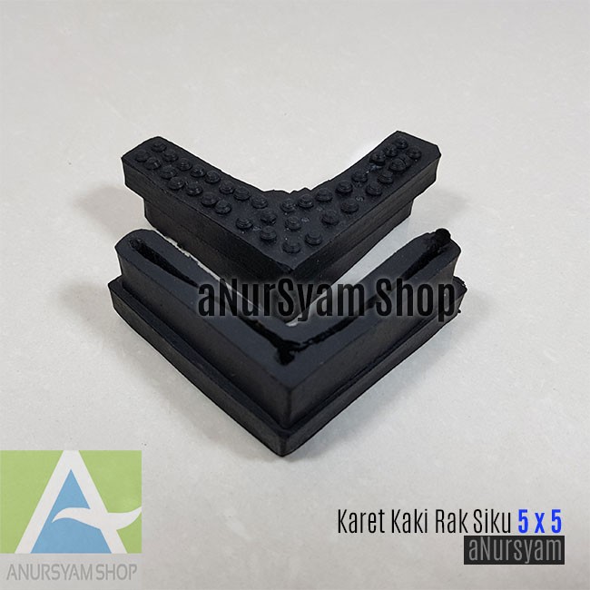 Karet Rak Siku / Karet Rak Besi Siku L 5x5
