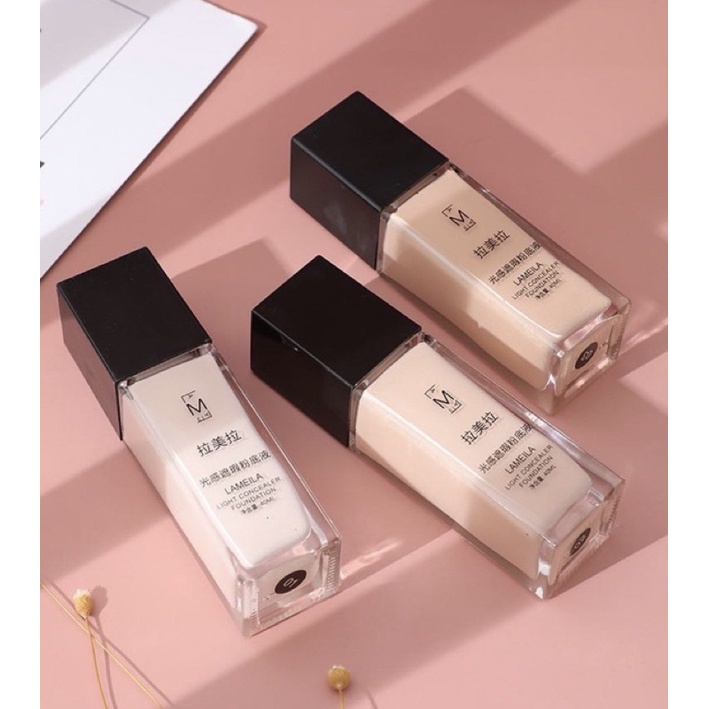 LAMEILA Foundation Light Concealer Cair Tahan Air Corrector LA049