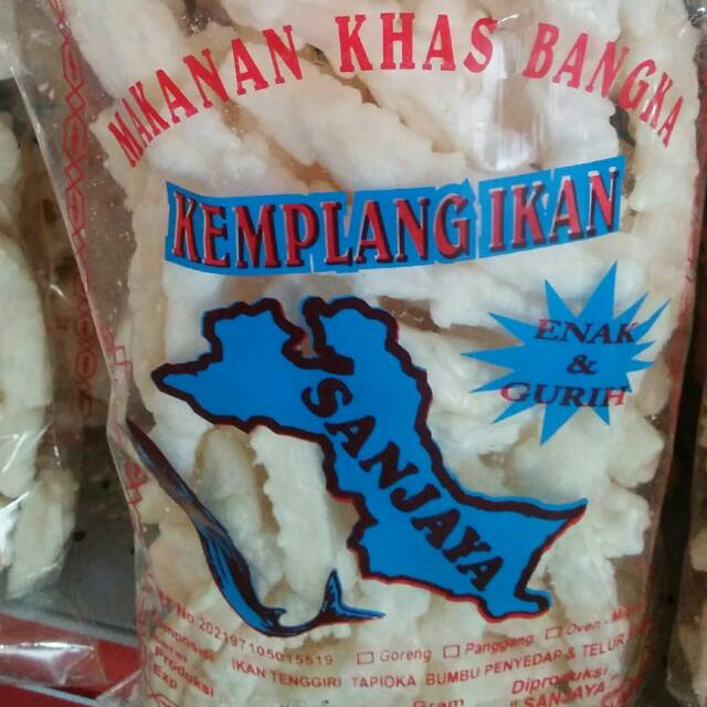 

Kemplang Ikan tenggiri khas bangka belitung