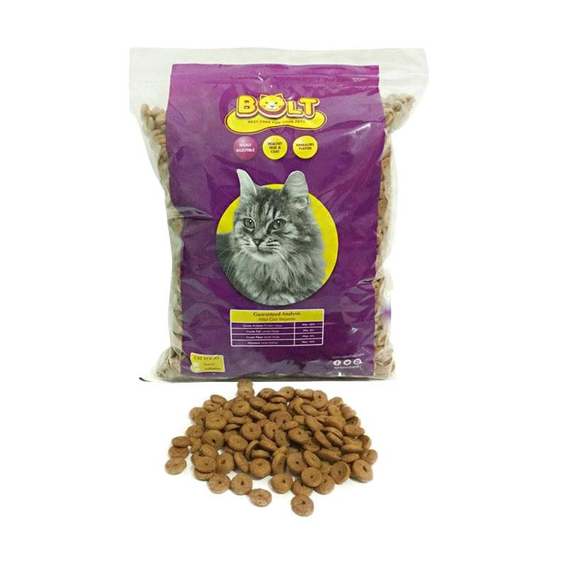 Makanan Kucing Bolt 1 Kg Makanan Kucing Kering Murah Shopee