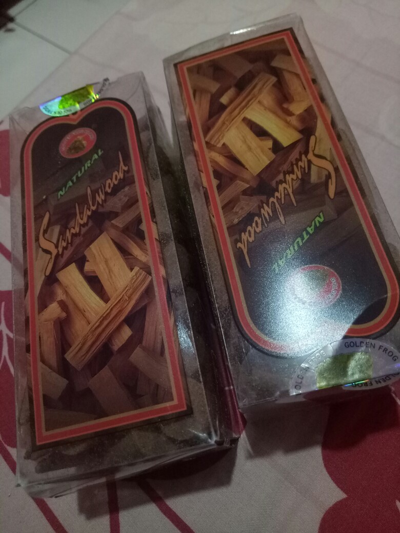 Dupa Kerucut Cendana Sandalwood Golden Frog Malaysia