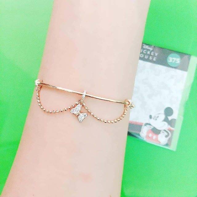 Gelang bangle pita minnie kadar 375 UBS