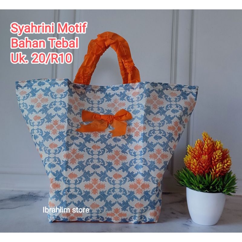 TERLARIS TAS BERKAT MOTIF TEBAL UKURAN 20x20 TAS BERKAT PET 20 TAS HAJATAN TEBAL UKURAN 20 TAS HAMPERS CANTIK MURAH