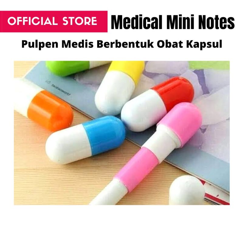 

Ready Stok | Pulpen Medis Berbentuk Kapsul Obat | Pulpen Dokter | Pulpen Tenaga Medis