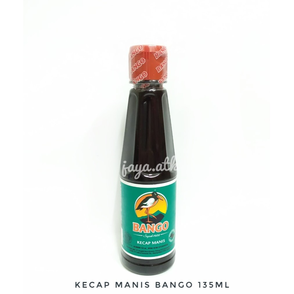 KECAP BANGO KECAP MANIS BANGO 135 ML BOTOL