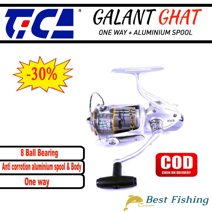 DISKON PROMO REEL PANCING TICA GALANT SPIN X