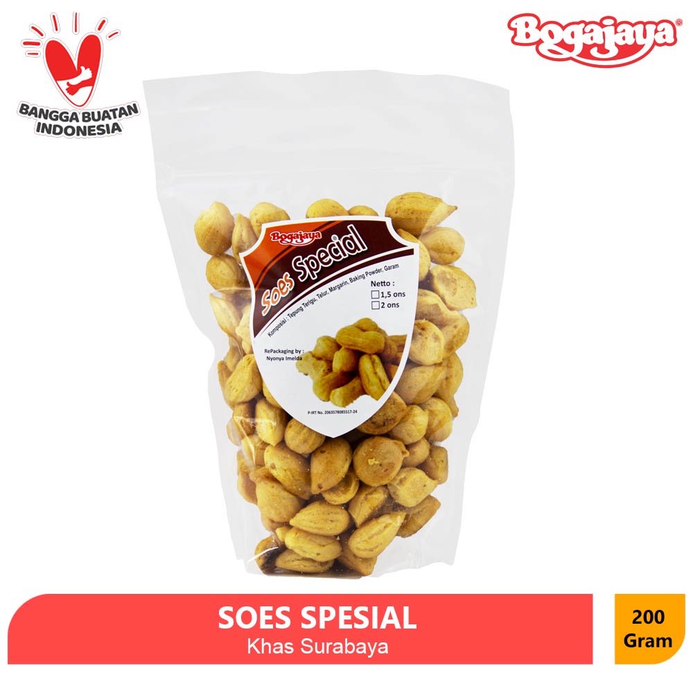 

KUE SOES KERING RASA ORIGINAL 200 GRAM BOGAJAYA / CAMILAN GURIH SURABAYA
