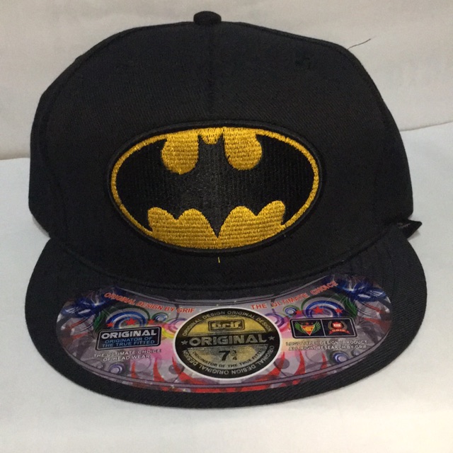 Topi murah pria/wanita ( Batman hitam kuning )