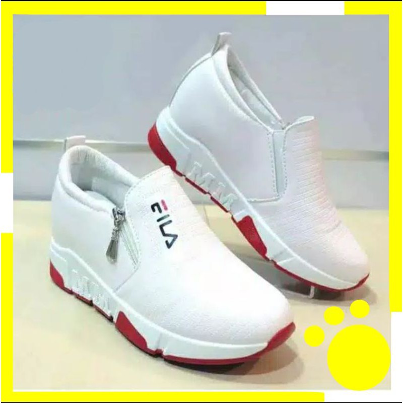 SEPATU CASUAL SANTAI WANITA KOREA WARNA PUTIH