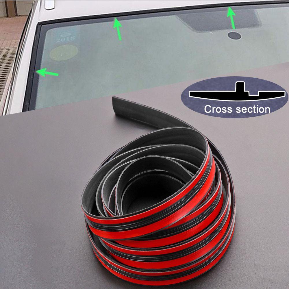 Suyo Seal Strip 3m/9.84ft Depan Belakang Kaca Depan Sunroof Lis Mobil