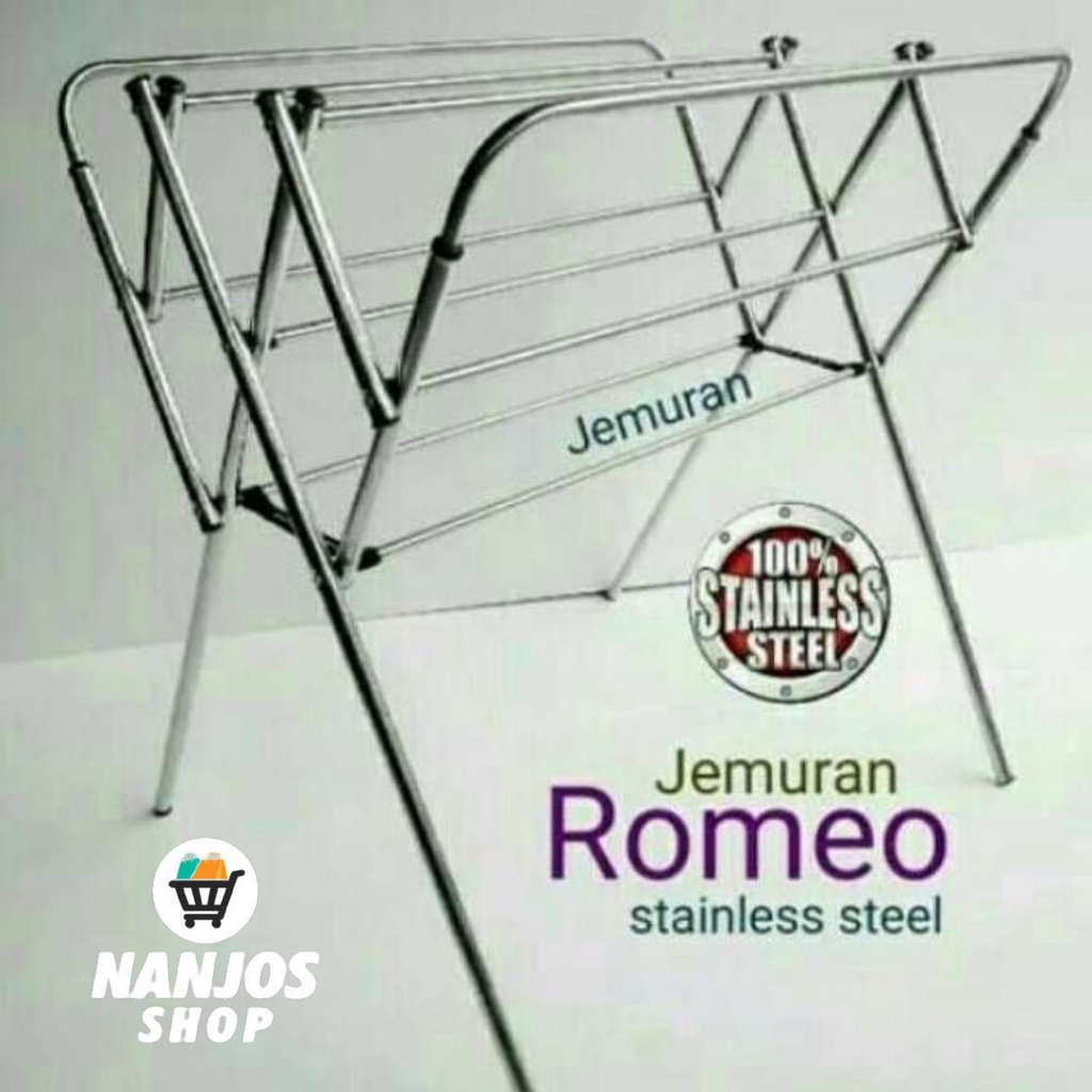 Jemuran / Jemuran Handuk / Jemuran Stainless Steel Romeo Bina Karya