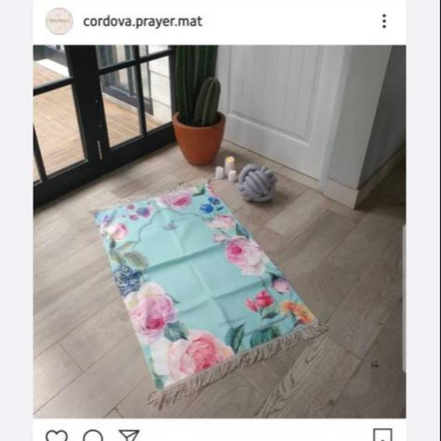 Sajadah Cordova Anak Mint 95*45 cm