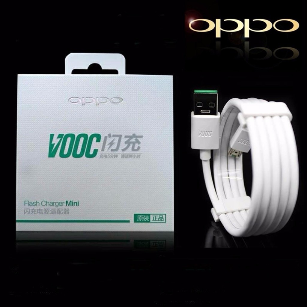 Kabel Data VOOC Support VOOC Original Micro Android Oppo F9 R7S F1 Plus F3 Plus F3 Vooc Charging