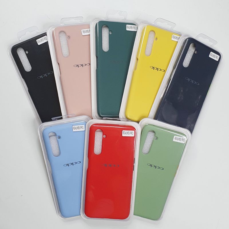 Realme 6 Pro Macaron Tone Case / Silicone Macaron Colour Side button