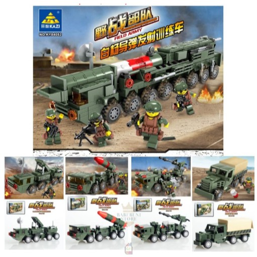 Lego PUBG Field Army Militer Series 1SET (4in1)