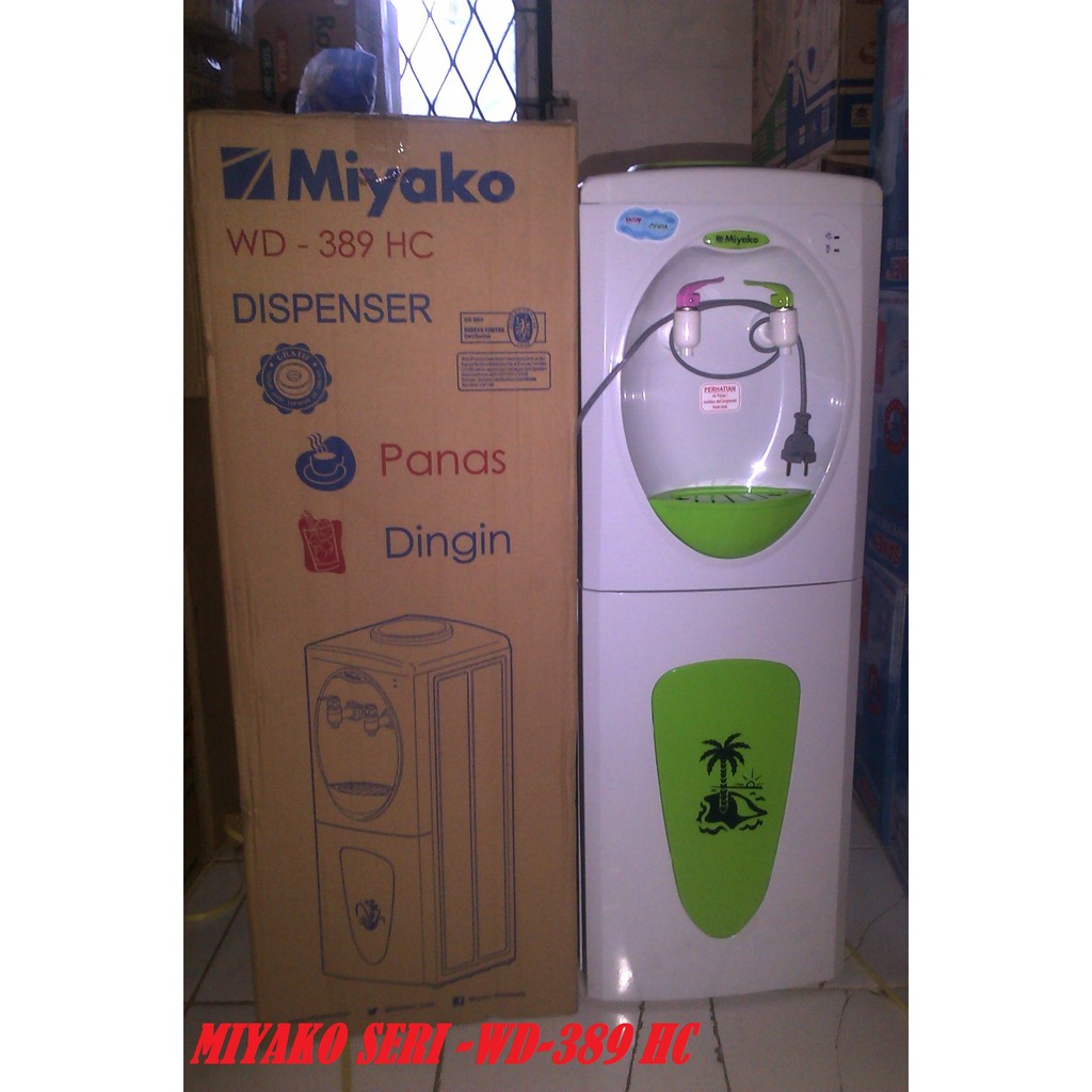 MIYAKO Water Dispenser AIR WD-389 HC dispenser berdiri miyako