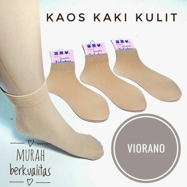 Kaos Kaki Wanita Di Atas Mata Kaki Warna Kulit Dan Hitam Kaos Kaki Cewek Menyerupai Stocking