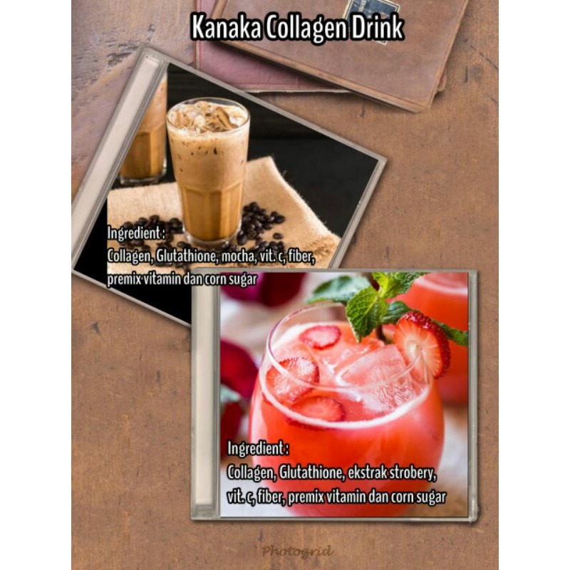KANAKA COLLAGEN DRINK RASA STROBERI KANAKA SELARAS ORIGINAL
